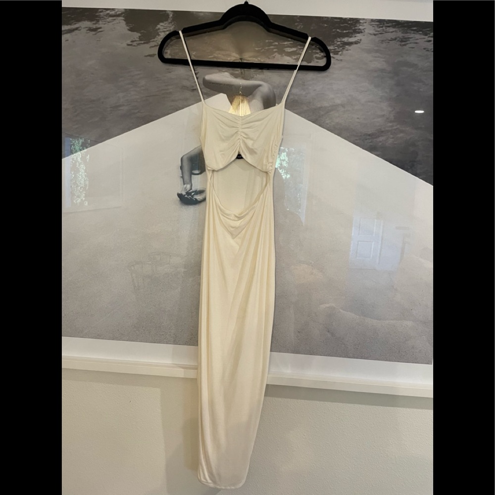 Naked Wardrobe White Dress